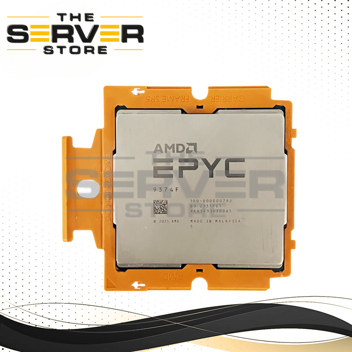 (Asus Locked) AMD EPYC 9374F 3.85GHz 32 Core 256MB 320W Socket SP5 Processor 100-000000792