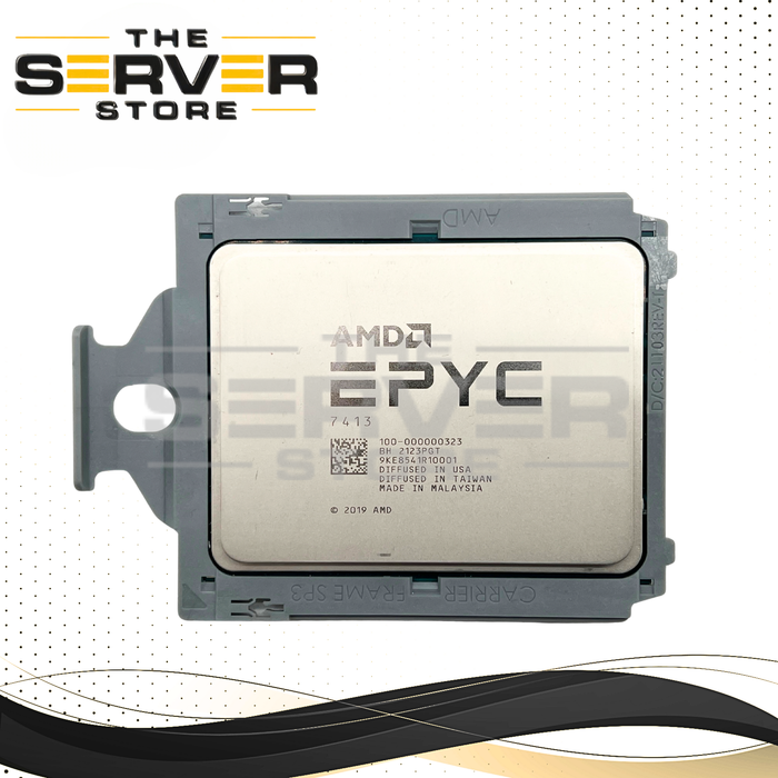 (Dell Locked) AMD EPYC 7413 2.65GHZ 24 Core 128MB 180W SP3 CPU 100-000000323