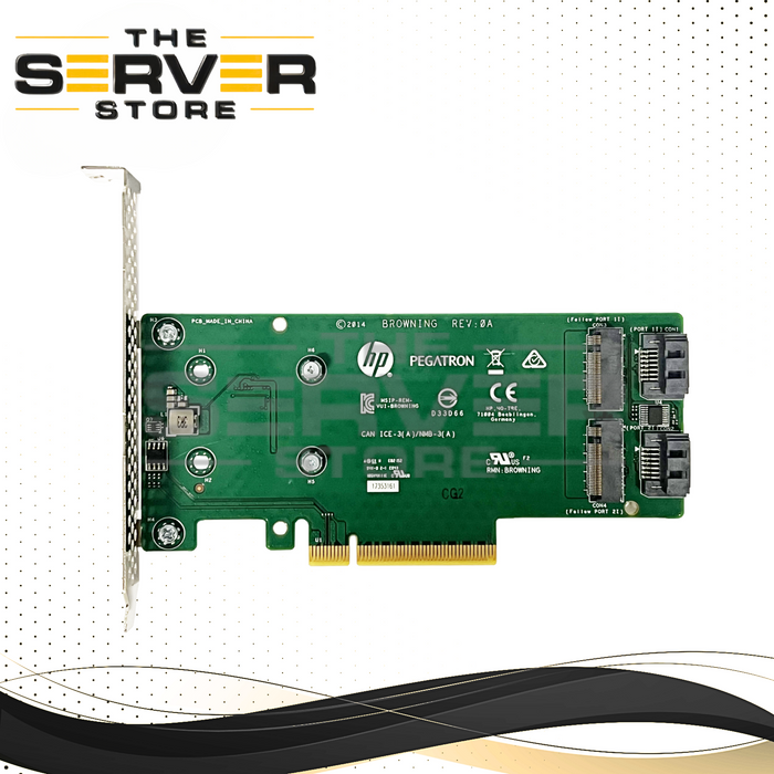 HPE SATA M.2 ML/DL Dual Drive PCIe Riser Card (Card Only) 835566-B21