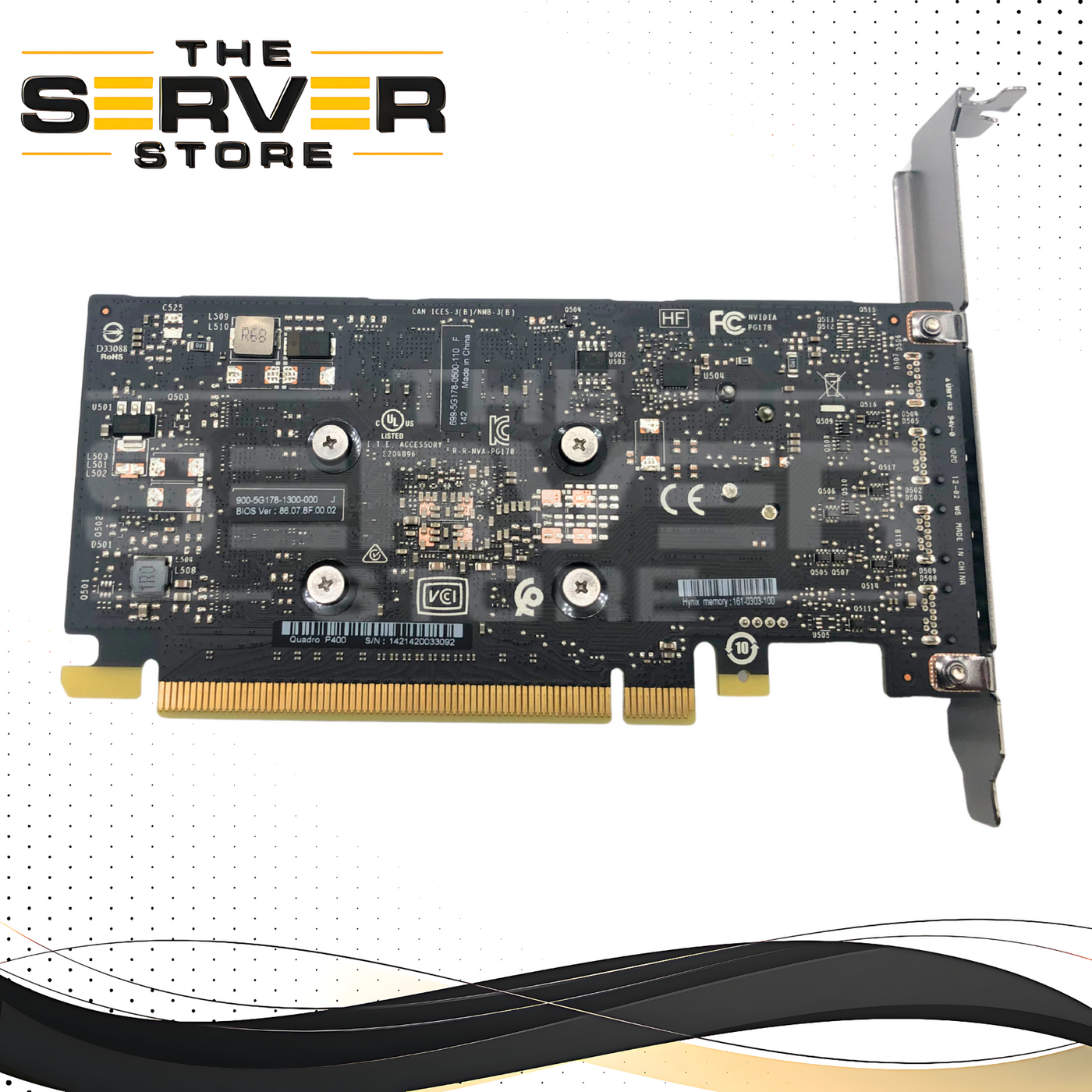 NVIDIA P400 2GB GDDR5 High Profile PCIe GPU 699-5G178-0500-110 — The ...
