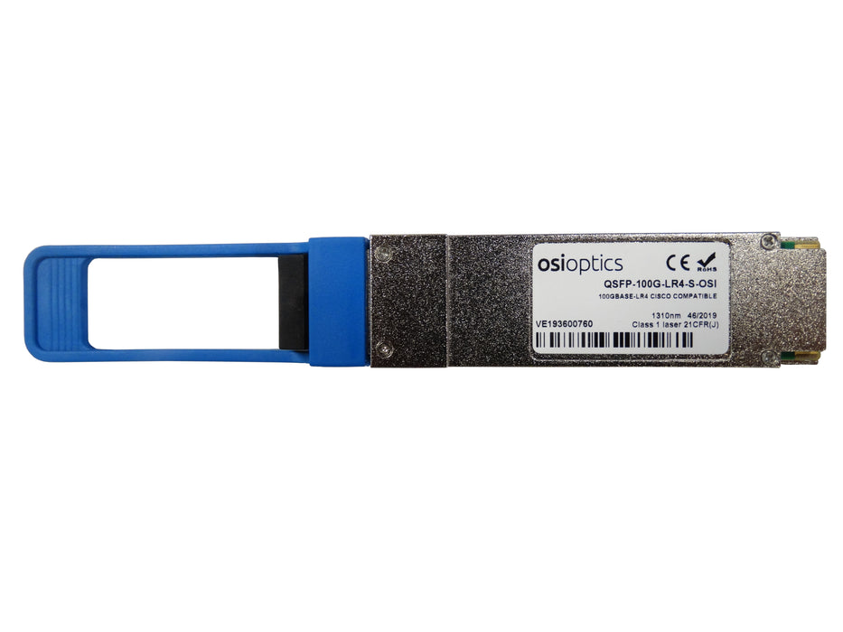 Cisco Compatible QSFP-100G-LR4-S 100GBase-LR4 QSFP28 10km LC Transceiver (QSFP-100G-LR4-S-OSI)