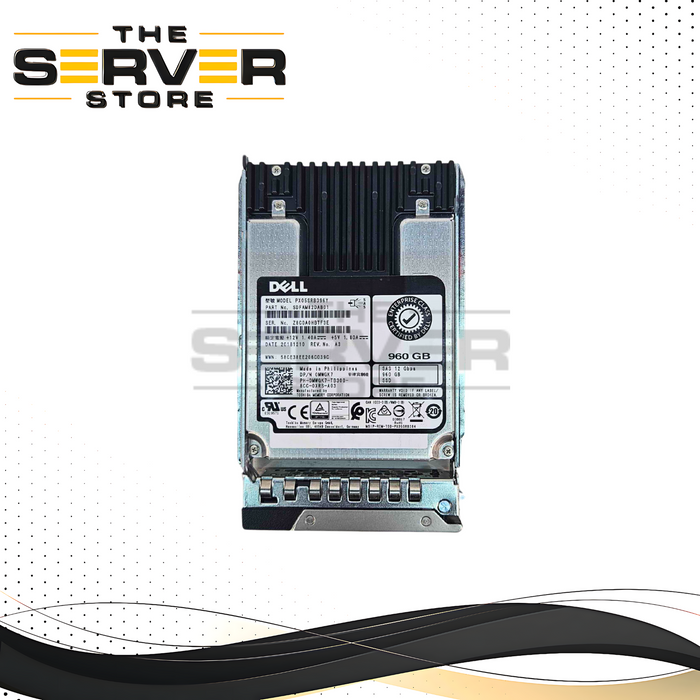 Dell 960GB SAS 12Gbps RI SFF 2.5" SSD Toshiba PX05SRB PX05SRB096Y 0MWGK7 MWGK7