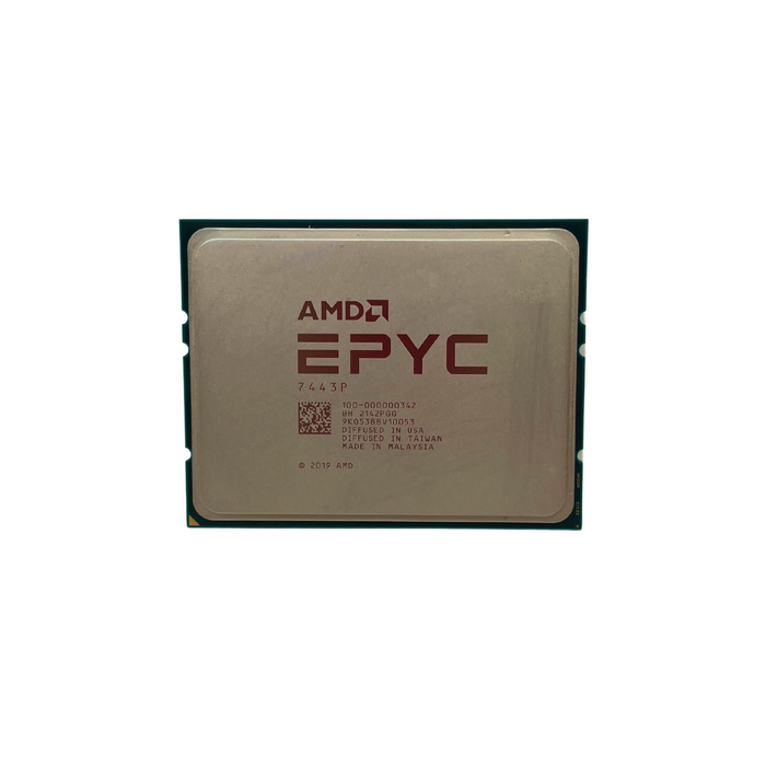 AMD EPYC Milan 7443P 2.85GHz 24 Cores 128MB 200W SP3 48 threads Processor (100-000000342)