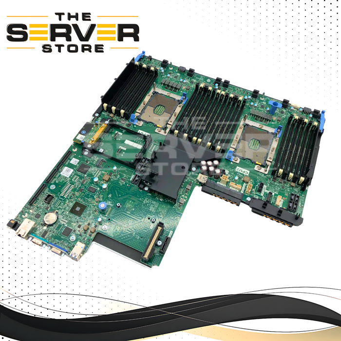 Dell PowerEdge R740/R740XD Server System Board / Motherboard. Dual Socket LGA 3647 for 1st & 2nd Gen Intel Xeon Scalable CPUs. P/N: 8D4C4, 01KPX8, 1KPX8.
