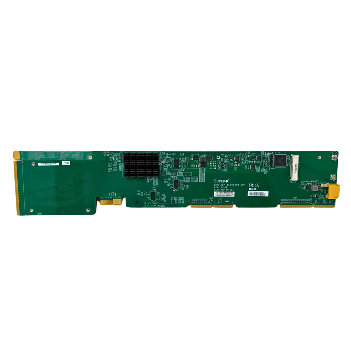 Supermicro 8-port SATA3/SAS3 Backplane LSI 3008 with NVMe (BPN-ADP-8S3008N4-2UP)