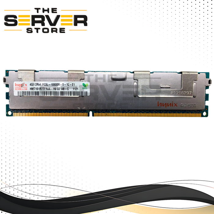 Hynix 4GB 2Rx4 PC3-10600R DDR3 1333MHz ECC REG Server RAM HMT151R7TFR4A-H9