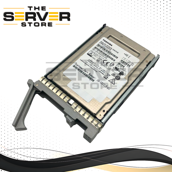 Toshiba PM5-V 400GB 12Gb/s SAS MU 2.5" SFF Enterprise SSD W/Tray KPM51VUG400G