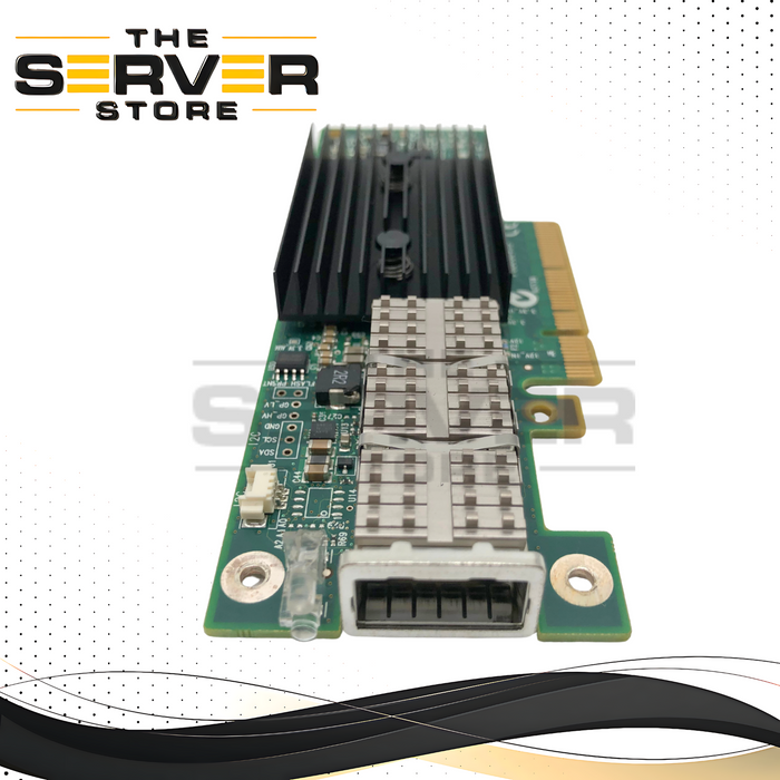 Mellanox ConnectX-3 VPI Single-Port FDR InfiniBand (56Gb/s) and 40/56GbE Adapter Card. RDMA Card Only, No Bracket. P/N: MCX353A-FCBT.