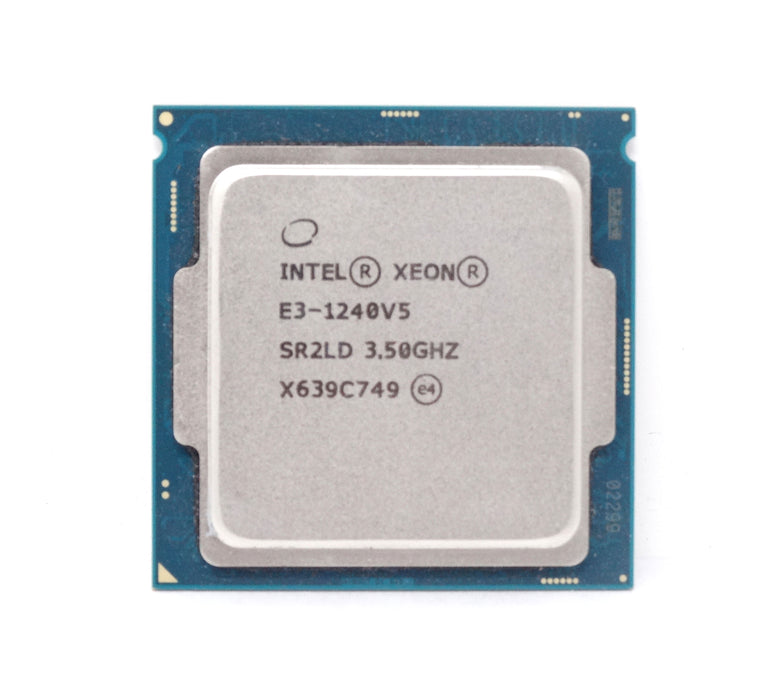 Intel Xeon E3-1240V5 3.5GHz 8.00 GT/s Quad Core 8MB  Lga1151  Processor (SR2LD)