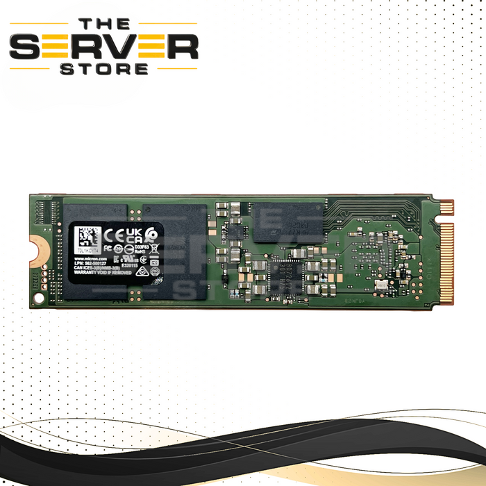 Dell 480GB NVMe 2280 M.2 RI PCIe Gen 4.0 x4 SED SSD Micron Pro 7450 MTFDKBA480TFR 0RHYJ7 RHYJ7