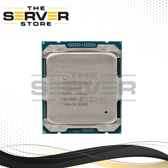 Intel Xeon E5-2643v4 3.40GHz 6 Core 20MB 135W FCLGA2011-3 CPU CM8066002041500  SR2P4