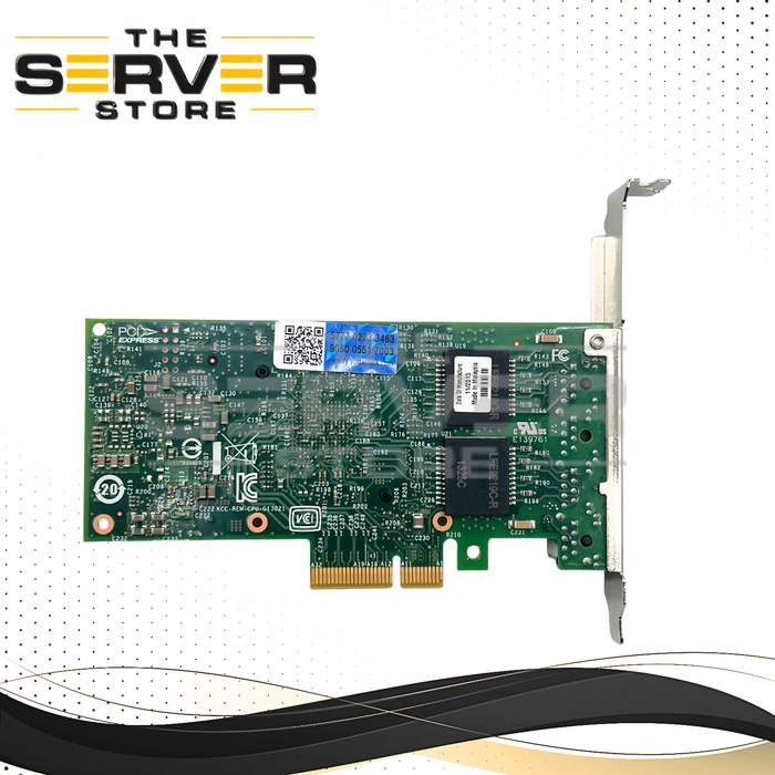 Intel I350-T4 1GbE Quad Port Ethernet Server Adapter PCIe x4 RJ45 I350T4BLK