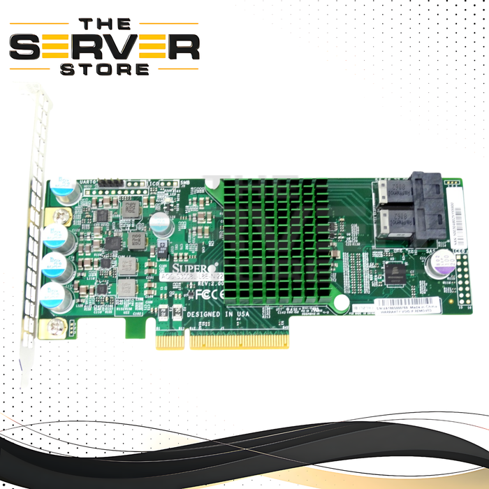P Supermicro 12Gbps 8-Port SAS Internal Host Bus Adapter Rev 2.0 (AOC-S3008L-L8E-HIGH P)