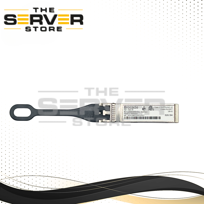 Brocade 32Gb/s Shortwave Fibre Channel FC SFP+ SWL 850nm MMF 100m Duplex LC Optical Transceiver Module XBR-000212 57-1000333-01