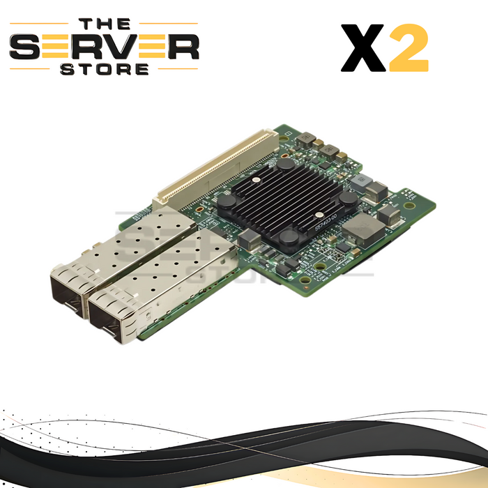 Broadcom 57414 Dual Port 25GB/10GB SFP OCP Mezzanine Card NIC (LOT) BCM957414M4142C