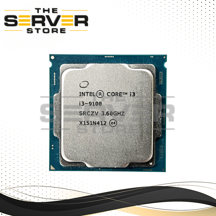 Intel I3-9100 3.60GHz 4 Cores 6MB 65W CPU SRCZV