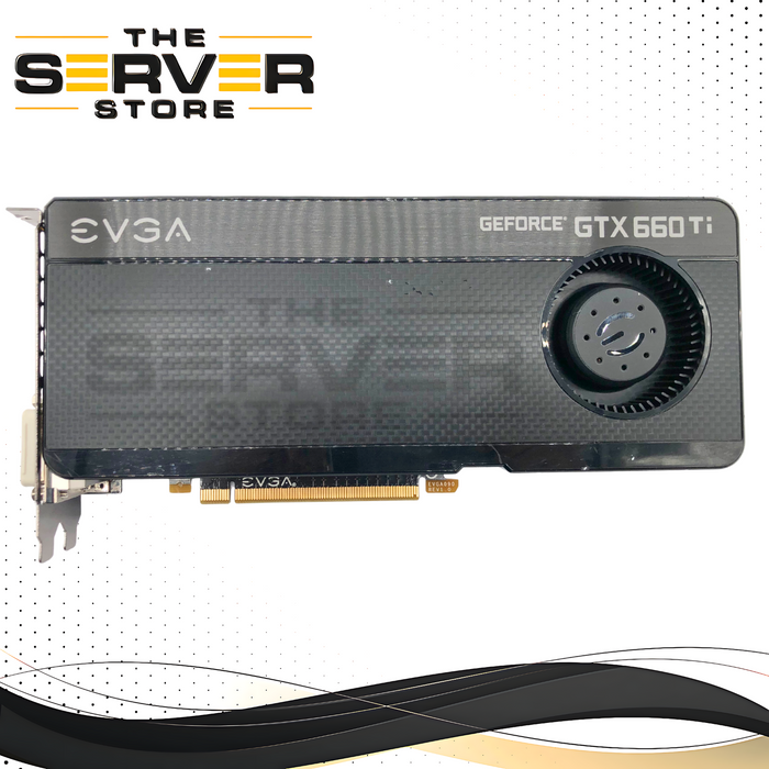 EVGA NVIDIA GeForce GTX 660 Ti 2GB GDDR5 Kepler Gaming Graphics Card. DVI-I, DVI-D, HDMI, DisplayPort. P/N: 02G-P4-3660-KR.