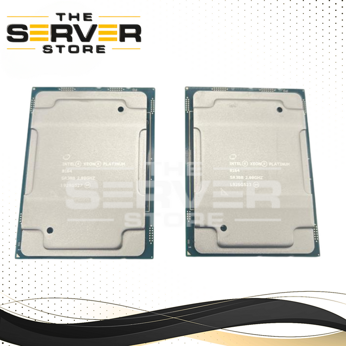 Intel Xeon Platinum 8164 2GHz 26 Core 35.75MB LGA3647 (LOT OF 2) SR3BB
