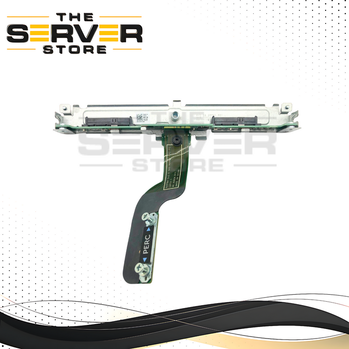 Dell PowerEdge FC630 2-Bay 2.5" SFF SAS Hard Drive Backplane with Ribbon Cable. P/N: 0VG76D, VG76D.