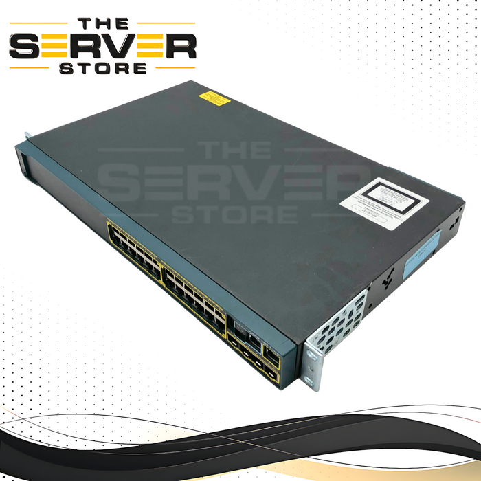 (AS IS ) Cisco Catalyst 2960S Series 24-Port Gigabit Ethernet (GigE) Managed Switch with 4x SFP Uplink Ports. P/N: WS-C2960S-24TS-L.
