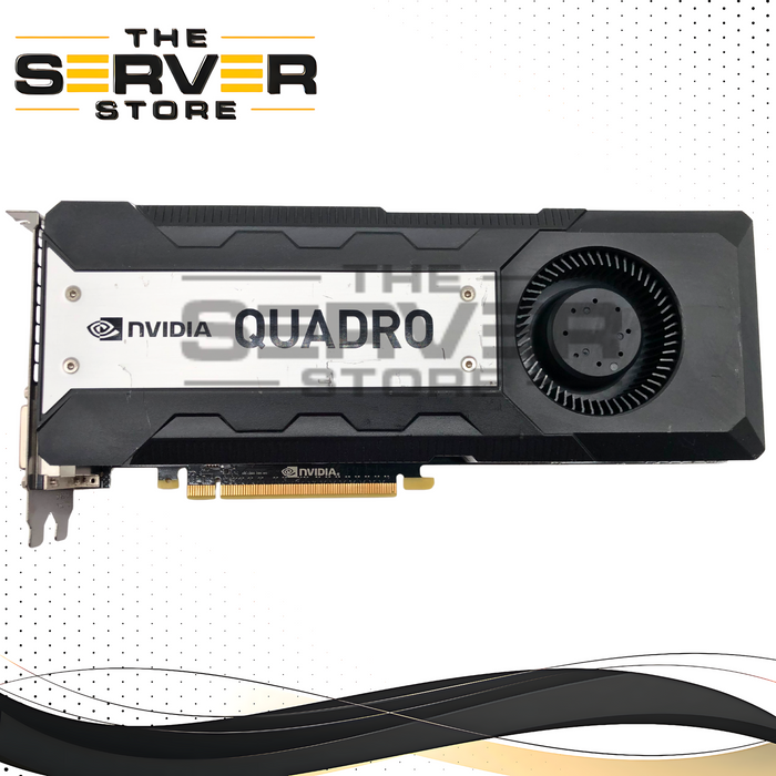 NVIDIA Quadro K6000 12GB GDDR5 Professional Workstation Graphics Card. PCIe 3.0 x16. P/N: K6000, 699-52081-0050-210, 900-52081-0050-000.