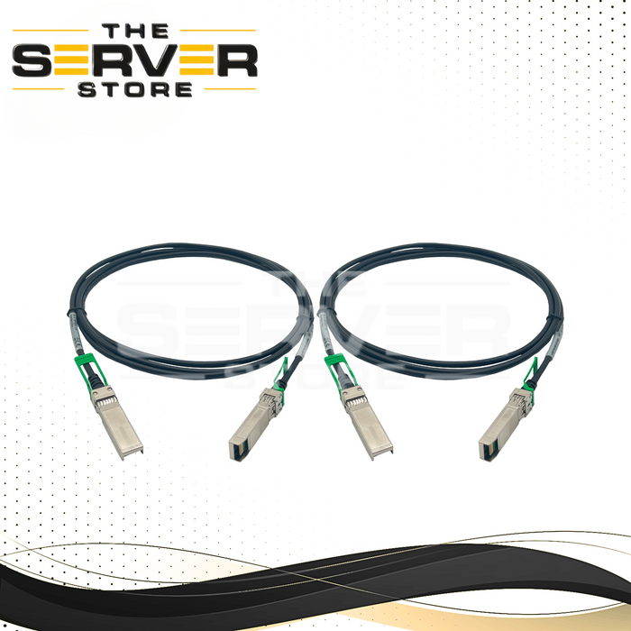 Amphenol SFP+28Gb 2.5m(8.2ft) Passive Assembly Cable (LOT OF 2) NDCCGF-0004