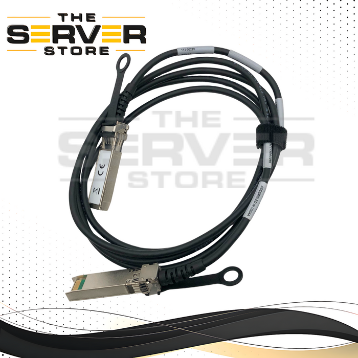 NetApp 10GbE SFP+ to SFP+ Passive DAC Twinax Cable 2M 112-00299