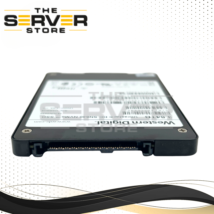 Western Digital (WD) / HGST 3.84TB NVMe U.2 PCIe Gen 3.0 x4 SFF 2.5" SSD Ultrastar DC SN640 Series WUS4BB038D7P3E3