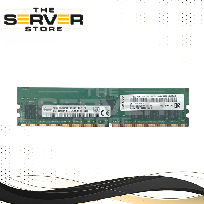 Lenovo 16GB 2Rx8 DDR4-2933Y PC4-23400 ECC Registered Memory HMA82GR7CJR8N-WM SM37A18949 01KR354