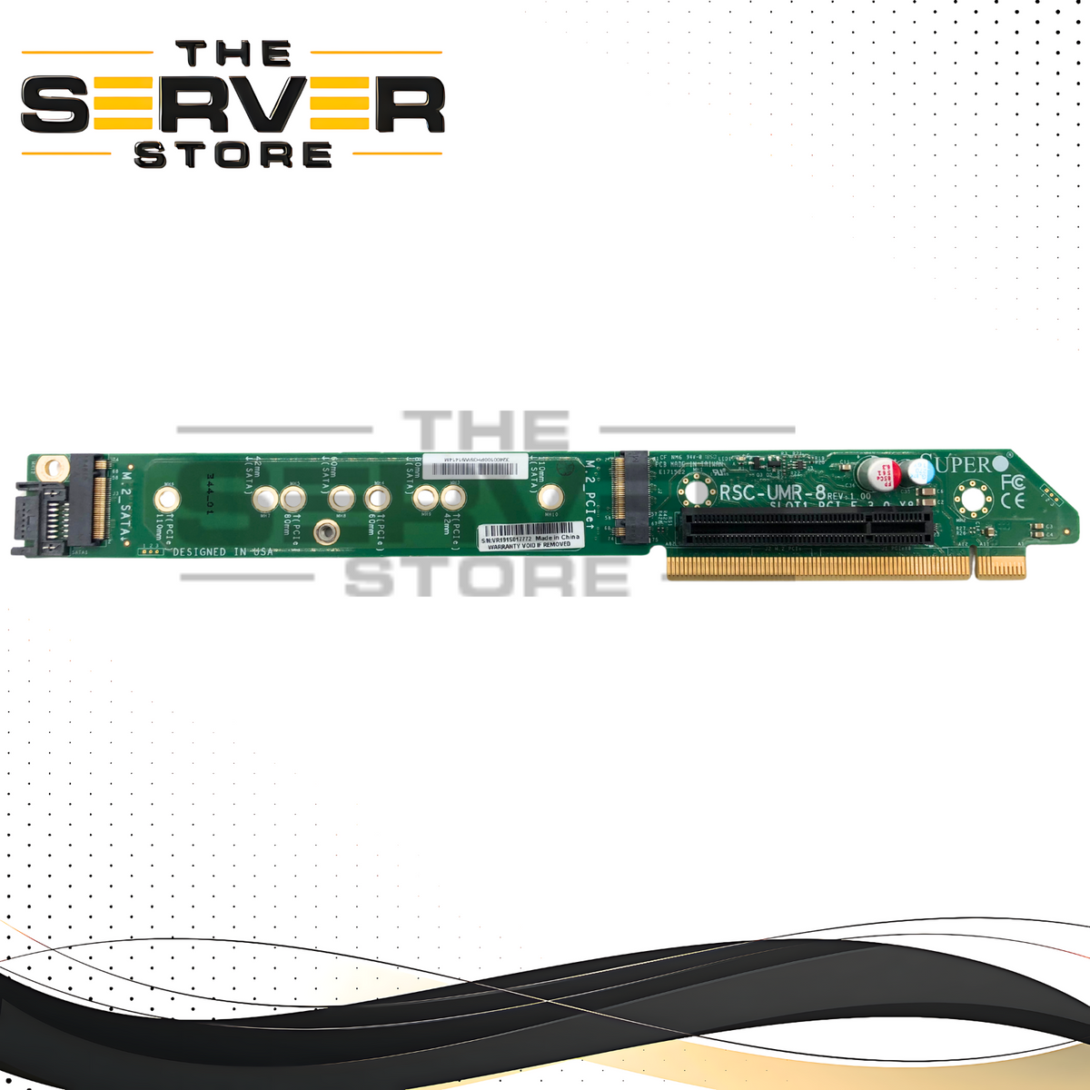 Supermicro 1U Ultra Right-Hand Side (RHS) Slot 1 Riser Card Assembly w ...