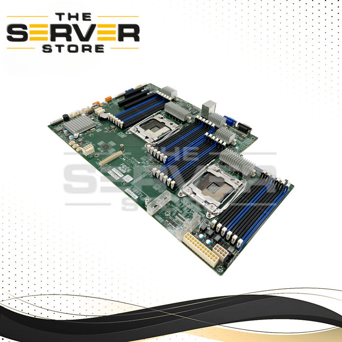 Supermicro Motherboard Dual Intel Xeon E5-2600 v3/v4 C612 LGA2011-3 24x DDR4 DIMM 2U/4U SuperStorage X10DSC+