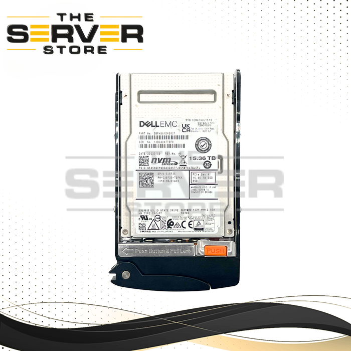 Kioxia 15.36TB NVMe U.3 G4 x4 RI 2.5" SED SSD KCM6FRUL15T3 for Supermicro Server