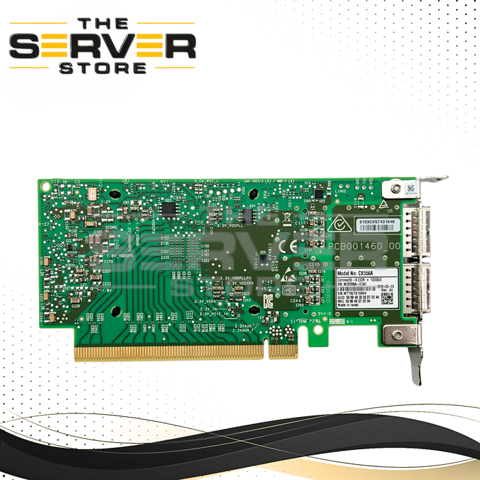 Mellanox ConnectX-5 InfiniBand/Ethernet Adapter Cards 2P CX556A MCX556A-ECAT (Low Profile Bracket)