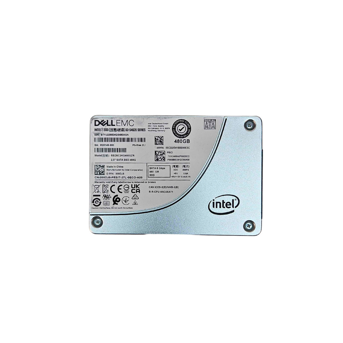 Dell EMC 480GB SATA 6Gbps 2.5" SSD (00DJ5)