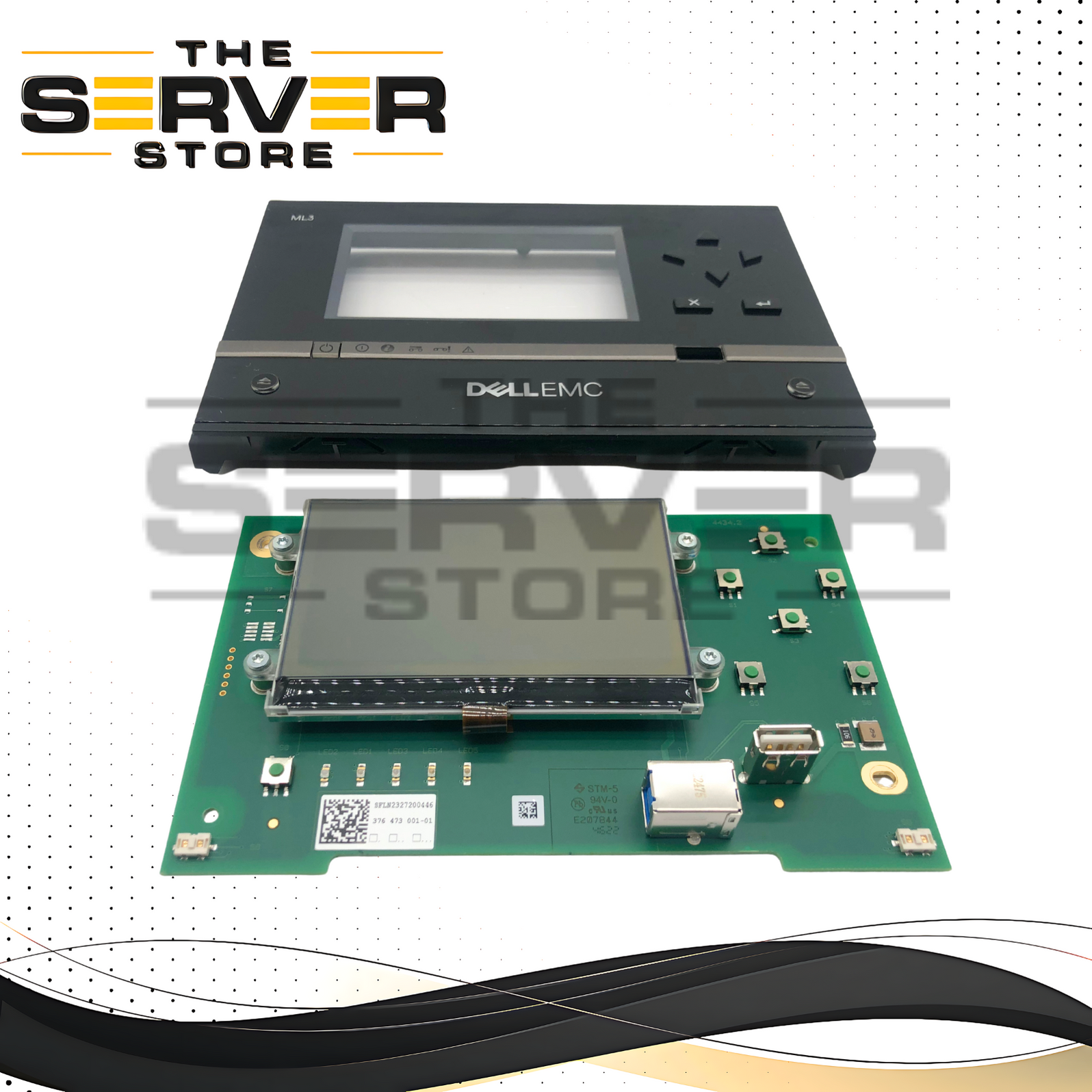 Dell PowerVault ML3 Tape Library Front Control Panel 376 473 001-01 ...