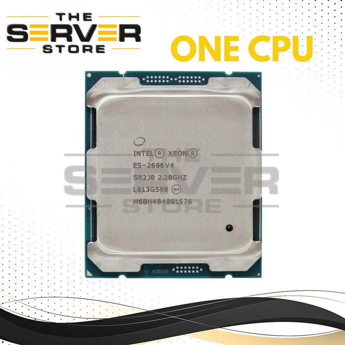 (LOT) Intel Xeon E5-2696v4 2.2GHz 22C 55MB FCLGA2011-3 CPU SR2J0