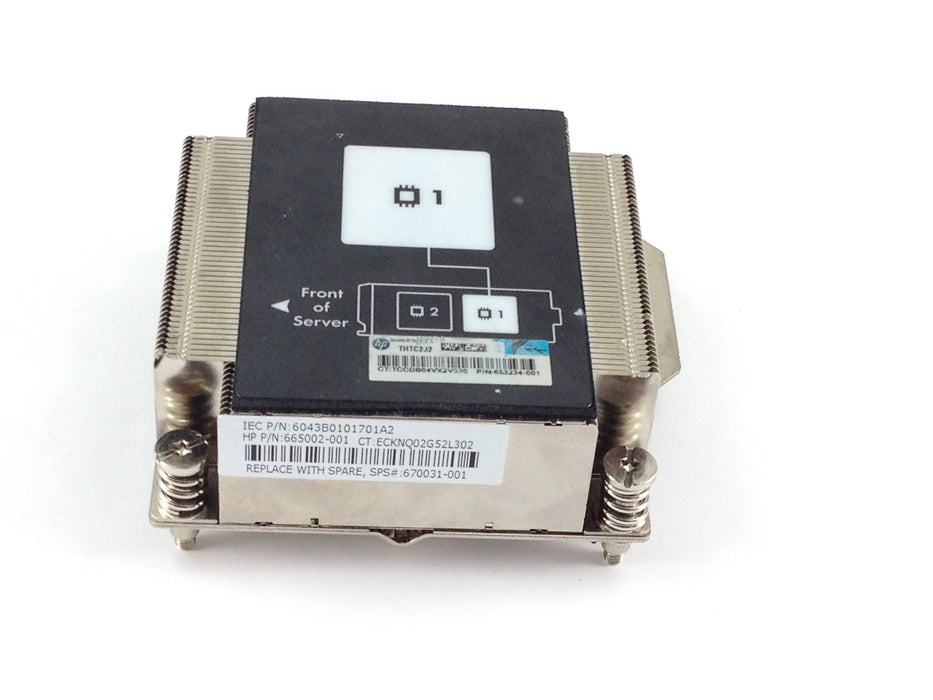 HP Proliant Bl460C G8 CPU Heatsink 1 (670031-001)