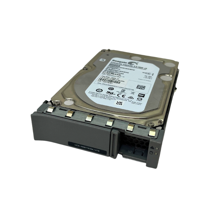 Cisco Enterprise 8TB 7.2K 12Gbps SAS 3.5" HDD Hard Drive (ST8000NM0075-CISCO)