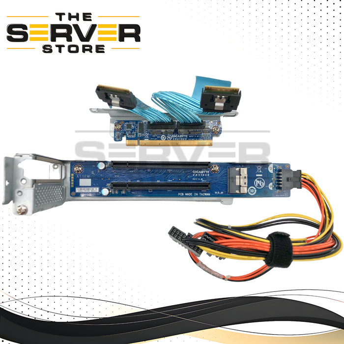 Gigabyte CRS1060/CRS1029 Riser Kit w/ Cage/Cables for R162-Z12-CD CRS1060-CRS1029