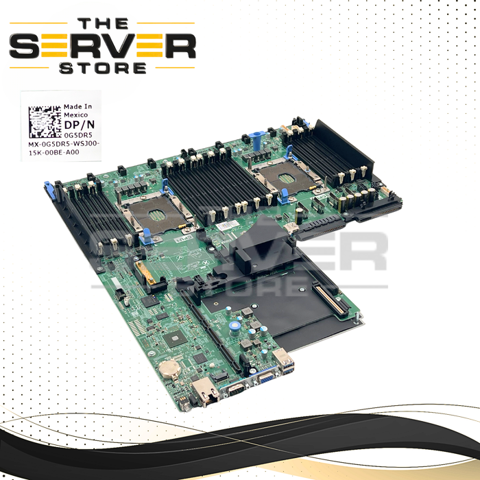 Dell EMC Dual Socket (P) FCLGA3674 DDR4 1U Motherboard for PowerEdge R640 0G5DR5 G5DR5