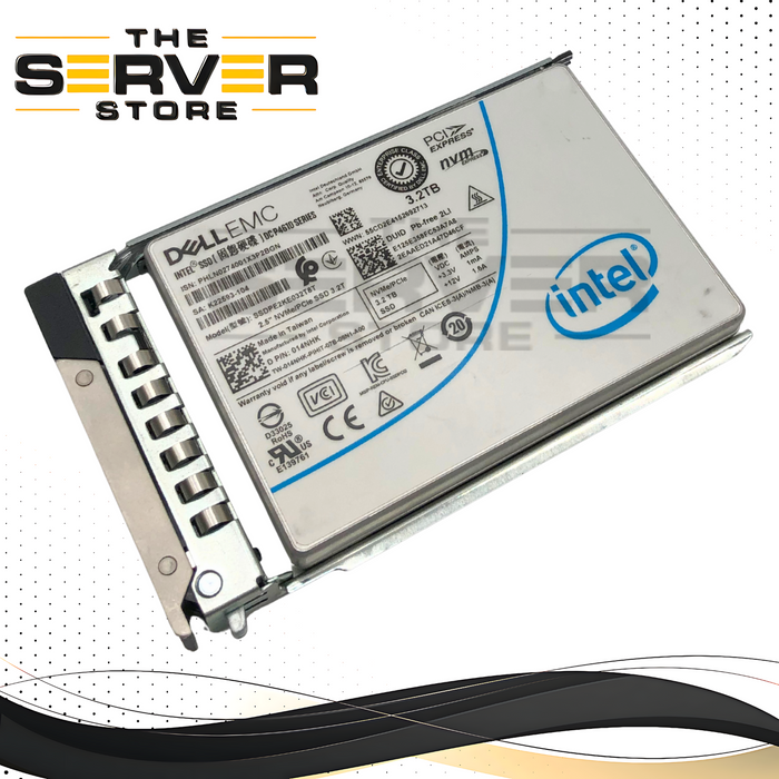 Dell 3.2TB NVMe U.2 SFF 2.5" x4 SSD Intel DC P4610 SSDPE2KE032T8T 014NHK 14NHK