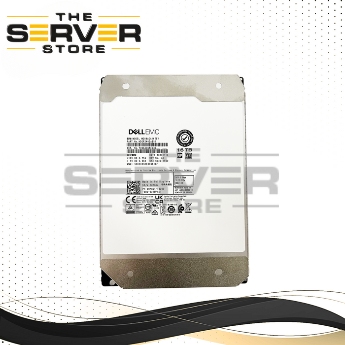 Dell EMC 16TB SATA 6G 7.2K LFF 3.5" HDD Toshiba MG08 MG08ACA16TEY 0HPGJ4 HPGJ4