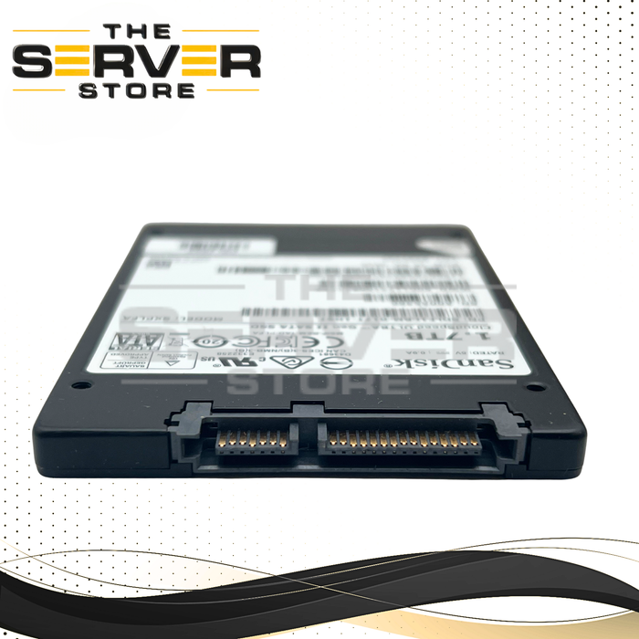 SanDisk 1.7TB SATA 6G MU SFF 2.5" 7mm SSD SXPLFA Cloudseed Ultra Gen II Series SDLF1CRM-017T-1HST