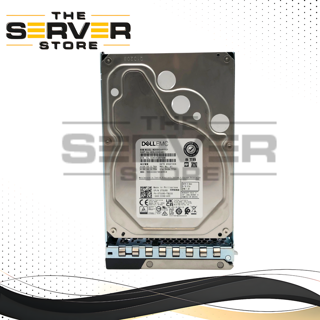 Dell Toshiba 8TB 7.2K 6Gb/s SATA 3.5