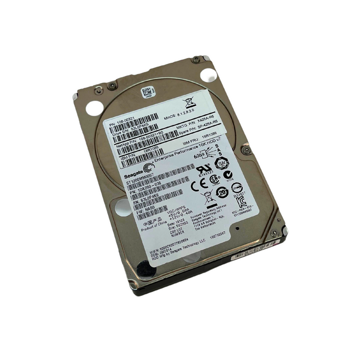 IBM 1.2TB 10K 12Gb/s SAS 2.5'' HDD Hard Drive (18R1085)