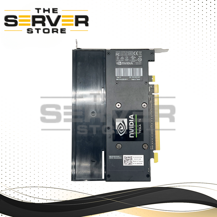 Dell Nvidia Tesla T4 Turing 16GB GDDR6 2560 Cuda Cores PCIe x16 GPU 0HCKJM HCKJM