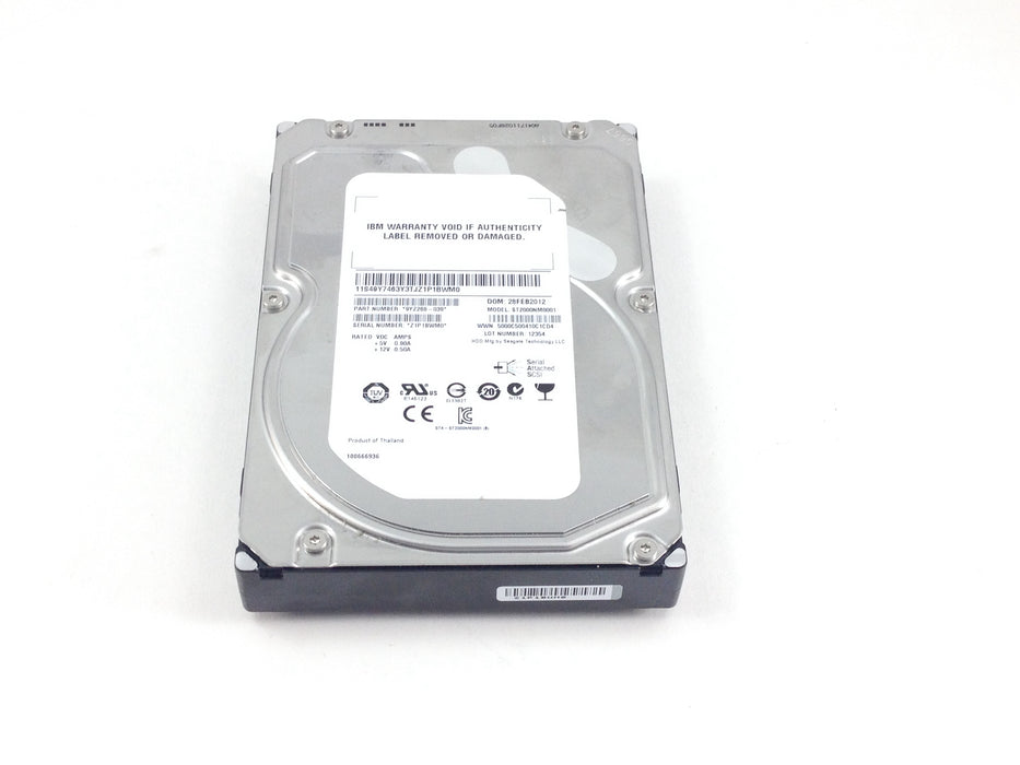 IBM 2TB 7.2K 6GBPS SAS 3.5'' HARD DRIVE (49Y7463)