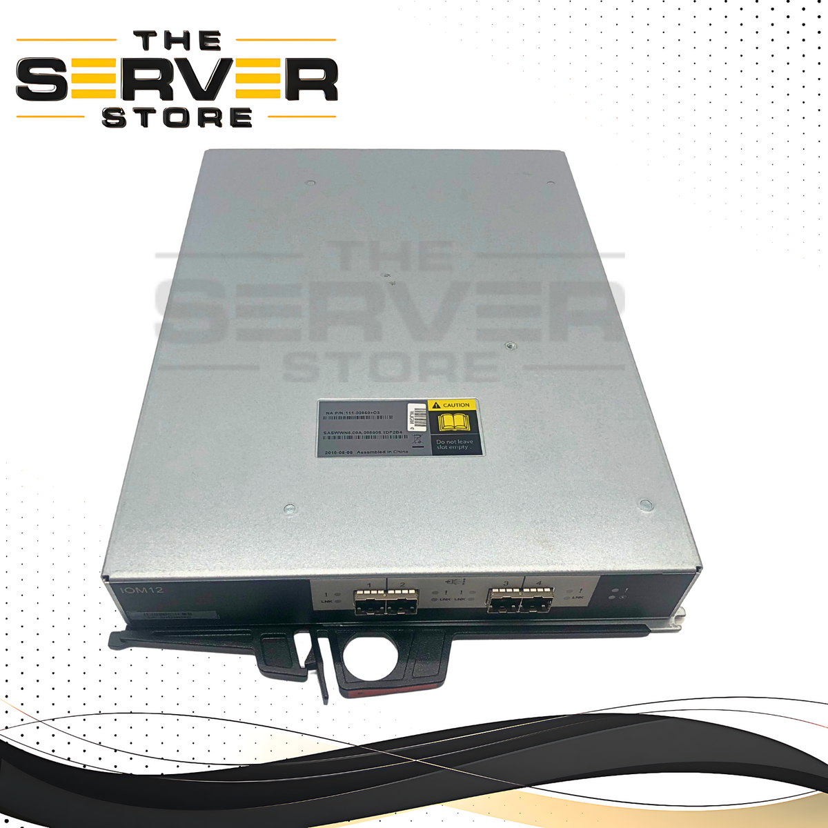 NetApp DS224C DS212C IOM12 12Gb/s SAS Controller Module 111-02850-C3 ...