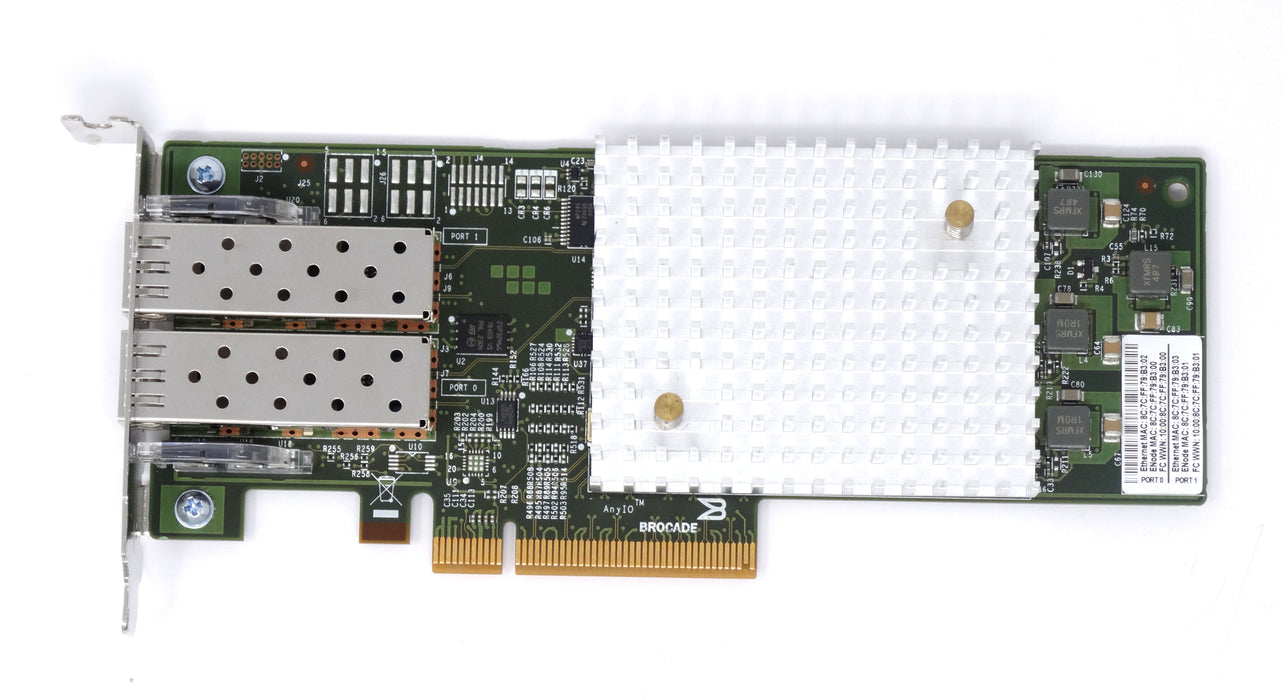 Brocade 18602 Dual Port SFP 16Gbps PCI Express Host Bus Adapter (80-1006033-03)