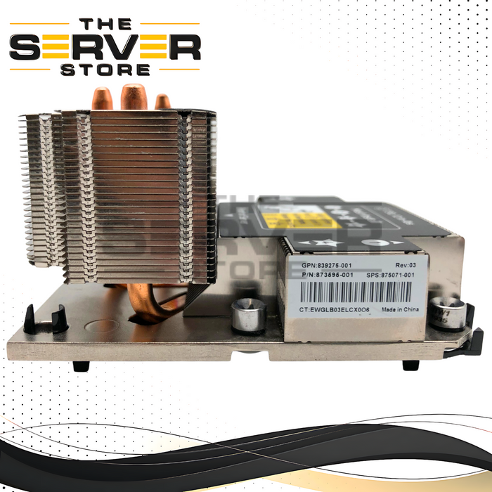 HPE ProLiant DL380 Gen10 Server High Performance CPU Heatsink. P/N: 875071-001.